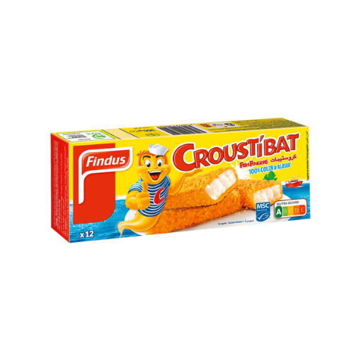 Picture of FINDUS BATONNETS DE POISSON 1X2 CROUSTIBAT 360G