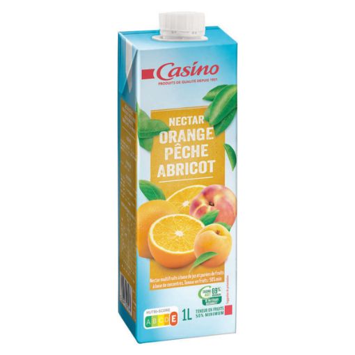 Picture of CASINO NECTAR ORANGE PECHE ABRICOT 1LT