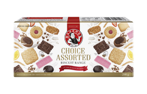 Picture of BAKERS CHOICE ASSORTED 200GMS