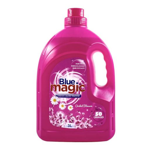 Picture of BLUE MAGIC LESSIVE LIQUIDE MACHINE ORCHID BL 3LT