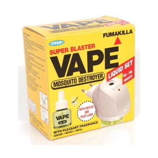 Picture of FUMAKILLA VAPE LIQUID CORDLESS SET PLUS 1 REFILL 90 NIGHT