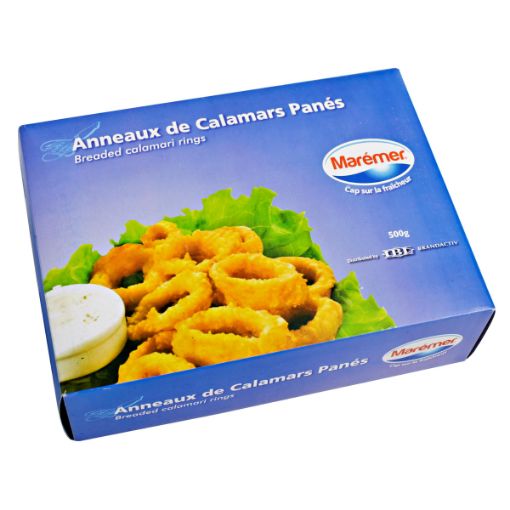 Picture of MAREMER BREADED CALAMARI RING 500G