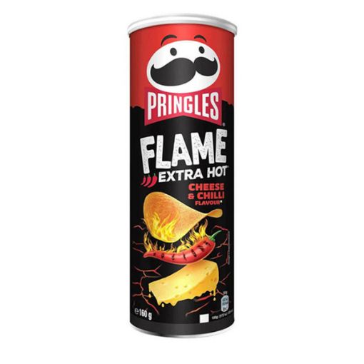 Picture of PRINGLES FLAME BBQ SPICY 160G