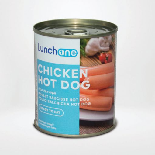 Picture of LUNCHONE  CHICKEN HOT DOG 200G