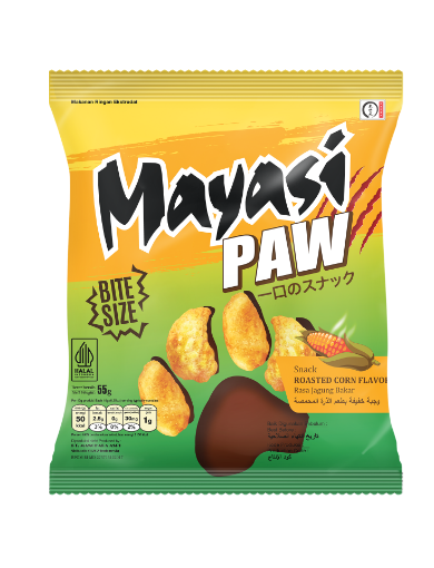 Picture of MAYASI PAW ROAS CORN FLAV 55G