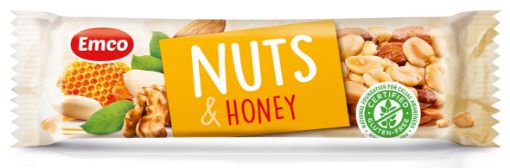 Picture of EMCO BAR NUTS HONEY 35G