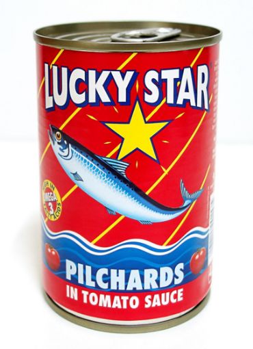 Picture of LUCKY STAR PILCHARDS IN TOMATO SAUCE 425GM