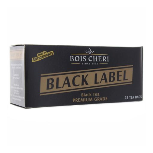 Picture of BOIS CHERI TEA BAGS BLACK LABEL 50GM