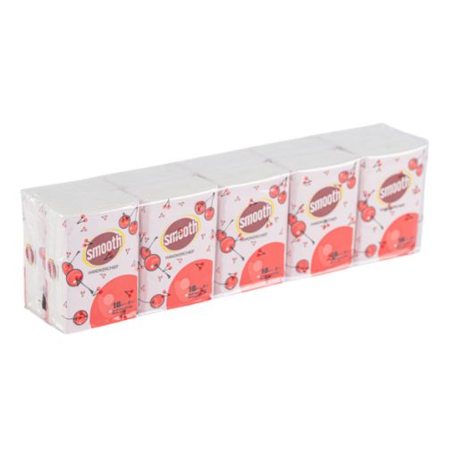 Picture of SMOOTH HANDKERCHIEF PACK X10