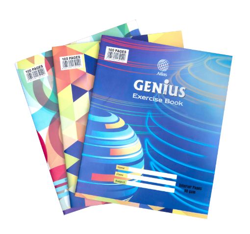 Picture of ATLAS EXERCISE BOOK XL 100 PAGES