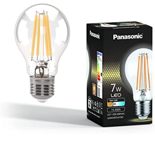 Picture of PANASONIC E27 FIL LAMP 4W 360LM 2000K GOLD