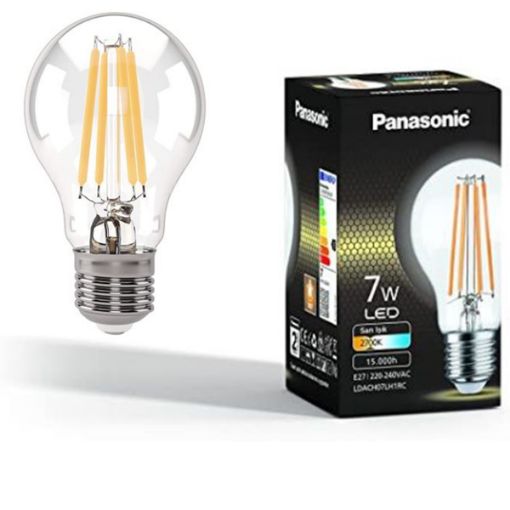 Picture of PANASONIC E27 FIL ST64 LAMP 4W 360LM 2000K GOLD