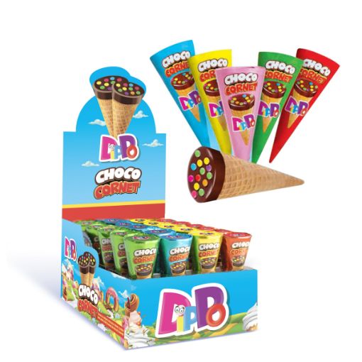 Winners | DIPPO CHOCO CORNET 25G