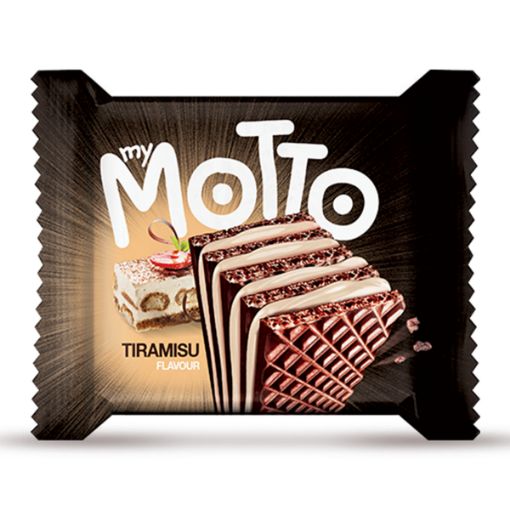 Picture of MY MOTTO WAFERS TIRAMISU 34G