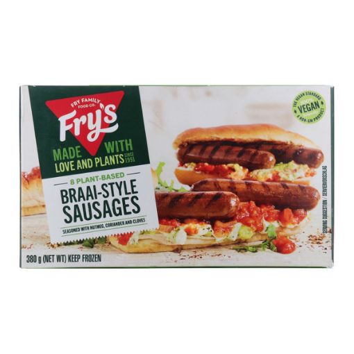 Picture of FRYS VEG BRAAI SAUSAGE 380G