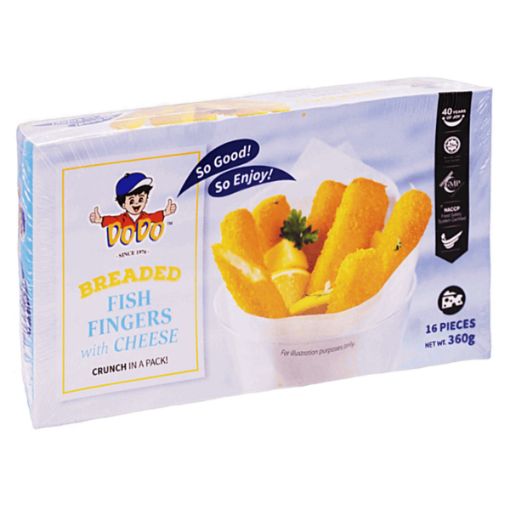 Picture of DODO FISH FINGERS WITH CHEESE 360G