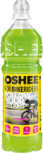 Picture of OSHEE ISOTONIC DRINK FOR BIKERIDERS LIME-MINT 750ML