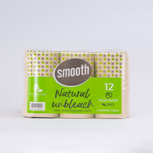 Picture of SMOOTH NATURAL UNBLEACH PAPIER TOILETTE X12