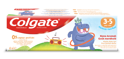 Picture of COLGATE DENTIFRICE JUNIOR MENTHE ZERO 35 ANS 60ML