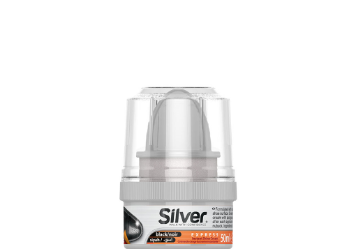 Picture of SILVER 01 INST SHINE SHOE CREAM 60M 50ML BLK  96