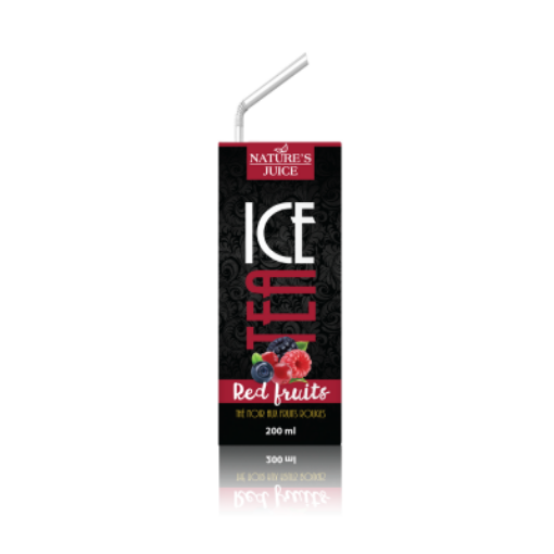 Picture of NATURES ICE TEA RASPBERRY 200ML