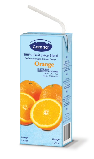 Picture of CAMISA FRUIT JUICE ORANGE 200ML