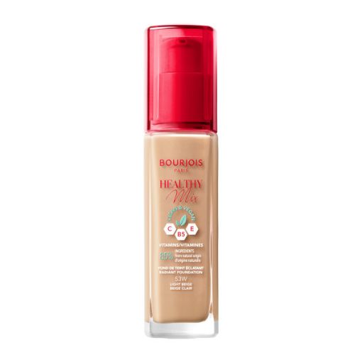 Picture of BOURJOIS FOND DE TEINT NU HEALTHY MIX VOLUMISING LIGHT BEIGE 53