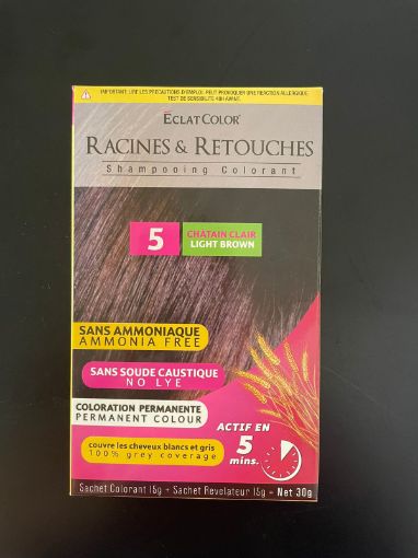 Picture of ECLAT COLOR RACINES RETOUCHES NO 5 CHATAIN CLAIR