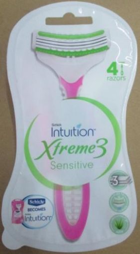 Picture of SCHICK XTREME RASOIRS JETABLE FEMME 3 SENSITIVE X 4