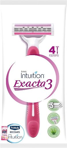 Picture of SCHICK EXACTA3 RASOIRS JETABLE FEMME X4