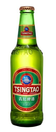 Picture of TSINGTAO BEER BOTTLE 330ML