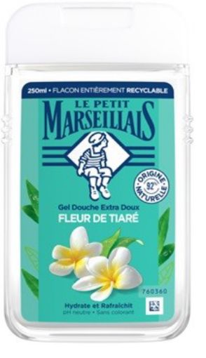Picture of LE PETIT MARSEILLAIS GEL DOUCHE FLEUR DE TIARE 250ML