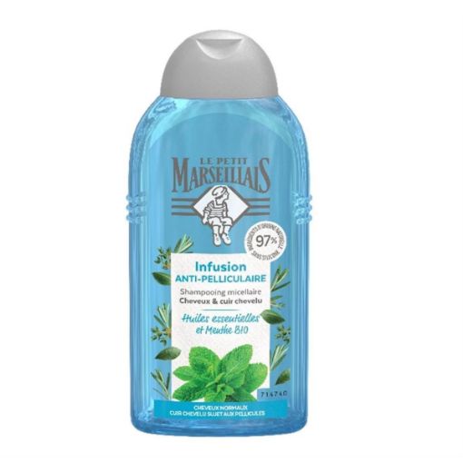 Picture of LE PETIT MARSEILLAIS SHAMPOOING INFUSION MENTHE BIO 250ML