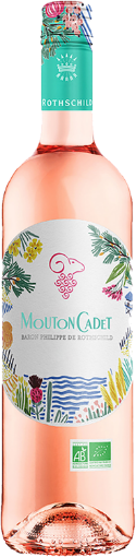 Picture of BARON PHILIPPE DE ROTHSCHILD MOUTON CADET ROSE BIO 75CL