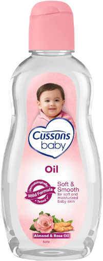 Picture of CUSSONS BABY OIL ALMOND ROSE 200ML