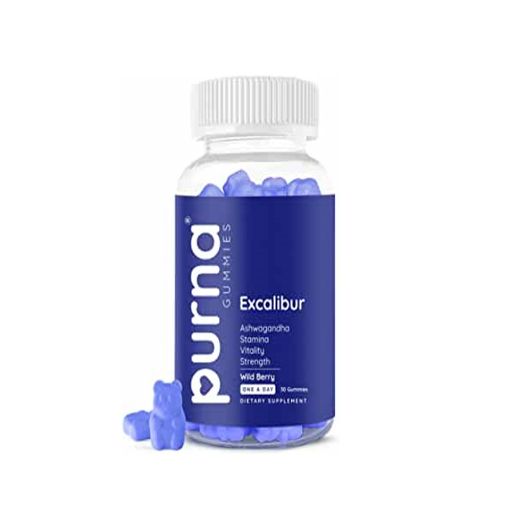 Picture of PURNA EXCALIBUR ASHWAGANDHA GUMMIES 90G