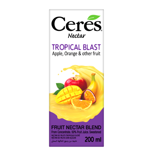 Picture of CERES NECTAR TROPICAL BLAST 200ML