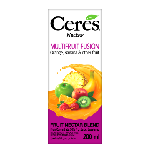 Picture of CERES NECTAR MULTIFRUIT FUSION 200ML