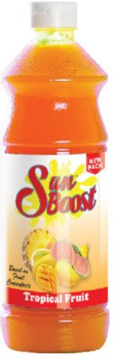 Picture of SUNBOOST TROPICAL FRUIT 850ML