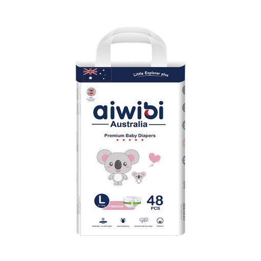 Picture of BABY DIAPERS SIZE LARGE 48