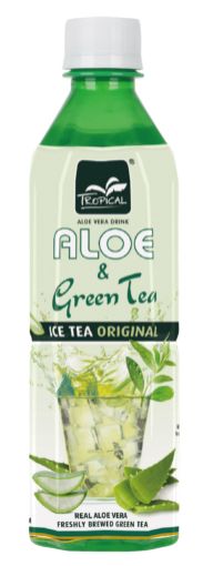 Picture of TROPICAL ALOE GREEN TEA ORIGINAL 500ML