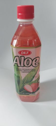 Picture of OKF ALOE DRINK STRAWBERRY 500ML