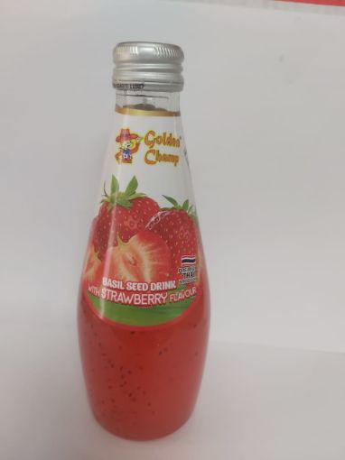 Picture of GOLDEN CHAMP BASIL SEEDS STRAWBERRY 290ML