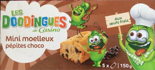 Picture of CASINO  MINI MOELLEUX COEUR CHOCOLAT 150G
