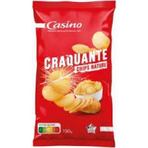 Picture of CASINO CHIPS CRAQUANTE 150G