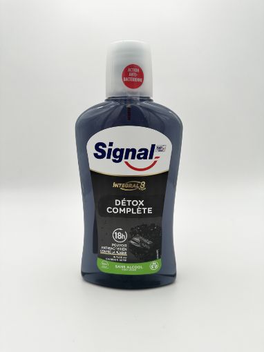 Picture of SIGNAL BAIN DE BOUCHE INTEGRAL 8 DETOX COMPLETE CHARBON 500ML