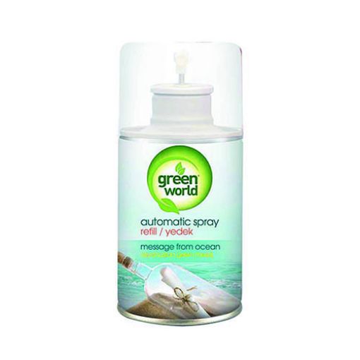 Picture of GREEN WORLD AUTO DESODORISANT REFILL OCEAN 250ML