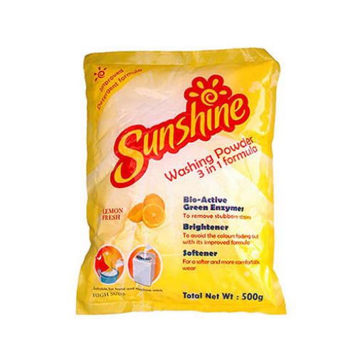 Picture of SUNSHINE WASHNG POWDER LEMON 500G