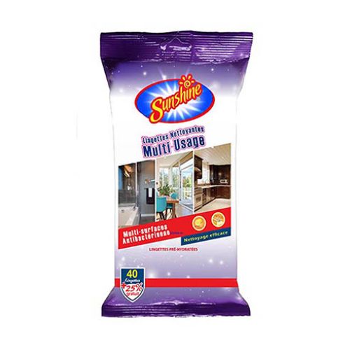 Picture of SUNSHINE LINGETTE MULTI USAGES X 40 FREE