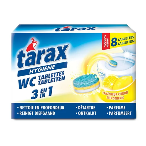 Picture of TARAX WC TABLETTES 3 EN 1 8 TABLETTES